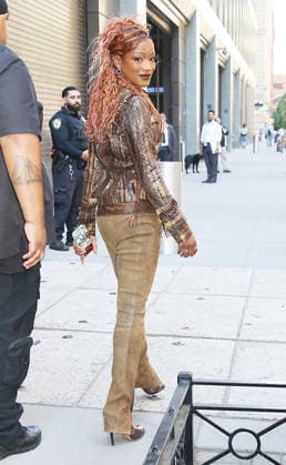 NEW YORK, NY - MAY 20: Keke Palmer seen at Good Morning America on May 20, 2026 in New York City. Copyright: xRWx