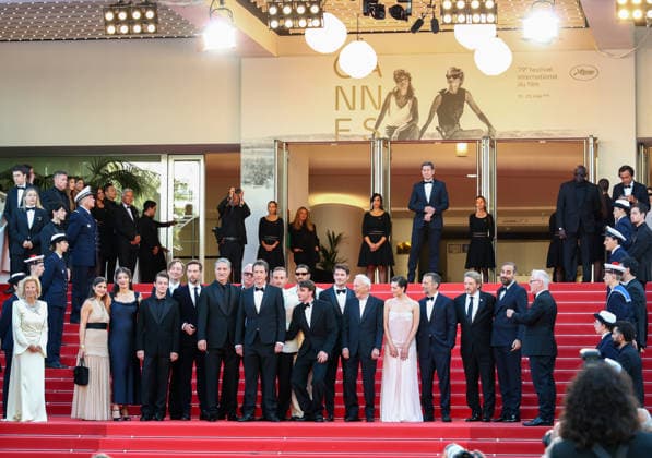 May 20, 2026, Cannes, Cote D azur, France: FELIX KYSYL, TOM MISON, SIMON ABKARIAN, ANTONIN BAUDRY, NIELS SCHNEIDER, KACEY MOTTET-KLEIN, LOIC CORBERY, JEROME SEYDOUX, ANAMARIA VARTOLOMEI and MATHIEU KASSOVITZ on the red carpet for the screening of LA BATAILLE DE GAULLE at the 79th Annual Cannes Film Festival at Palais des Festivals in Cannes, France Cannes France  - ZUMAc179 20260520_zep_c179_032 Copyright: xMickaelxChavetx