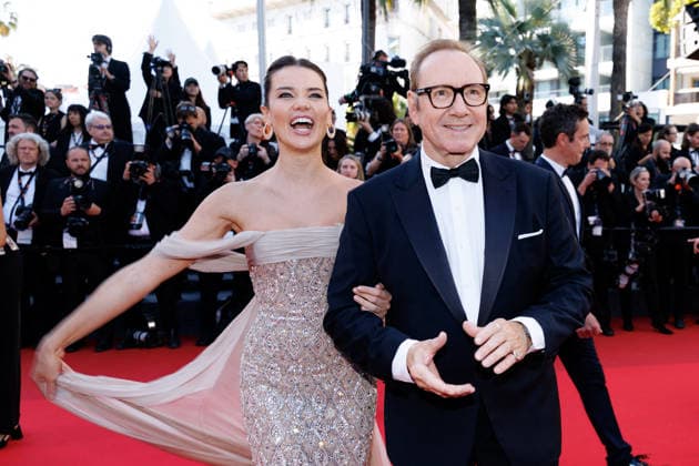 Via Lemann, Kevin Spacey Montée des marches du film La bataille de Gaulle Lâge de fer lors du 79ème Festival International du Film de Cannes, le 20 mai 2026 Jacovides Moreau Bestimage Red carpet for La bataille de Gaulle Lâge de fer at the 79th Cannes International Film Festival on May 20, 2026 Cannes France  Copyright: xJACOVIDES-MOREAUx xBESTIMAGExJACOVIDES-MOREAUx xBESTIMAGEx