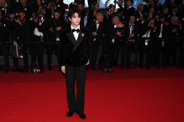 May 20, 2026, Cannes, Cote D azur, France: MU ZICHENG on the red carpet for the screening of LA BATAILLE DE GAULLE at the 79th Annual Cannes Film Festival at Palais des Festivals in Cannes, France Cannes France  - ZUMAc179 20260520_zep_c179_050 Copyright: xMickaelxChavetx