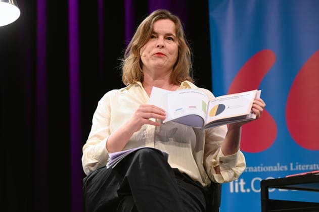 Die Bloggerin und Autorin Katja Berlin liest und spricht auf der Lit.Cologne, dem internationalen Literaturfestival *** Blogger and author Katja Berlin reads and speaks at Lit Cologne, the international literature festival
