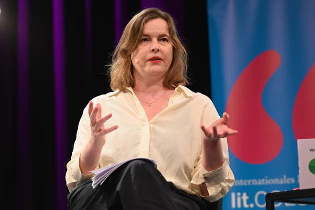 Die Bloggerin und Autorin Katja Berlin liest und spricht auf der Lit.Cologne, dem internationalen Literaturfestival *** Blogger and author Katja Berlin reads and speaks at Lit Cologne, the international literature festival