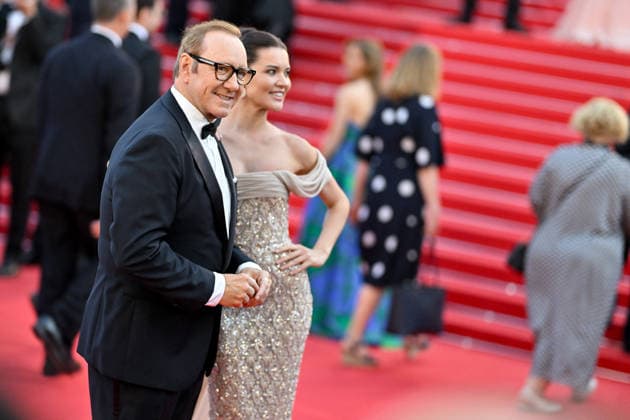 Cannes Screening La Bataille De Gaulle JR Kevin Spacey, Vialina Lemann attending the screening of the movie La Bataille De Gaulle L Age De Fer during the 79th Cannes Film Festival in Cannes, France on May 20, 2026. Photo by Julien Reynaud APS-Medias ABACAPRESS.COM Cannes France  Copyright: xReynaudxJulien APS-Medias ABACAx