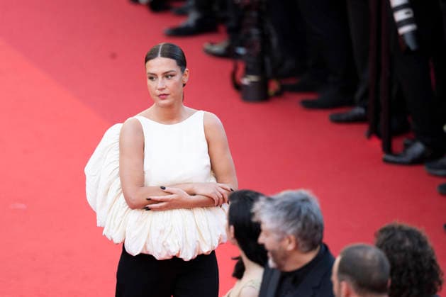 Cannes La Bataille de Gaulle L age de fer Red Carpert EB French actress Adele Exarchopoulos arrives for the screening of the film La Bataille de Gaulle : L age de fer (De Gaulle: Tilting Iron) at the 79th edition of the Cannes Film Festival in Cannes, southern France on May 20, 2026.Photo by Eliot Blondet ABACAPRESS.COM Cannes France France  Copyright: xBlondetxEliot ABACAx