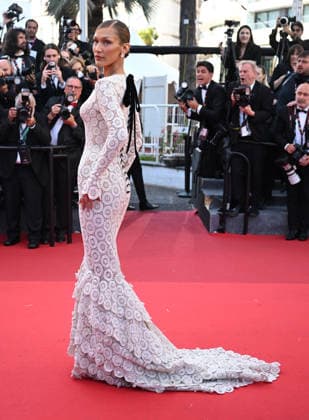 Celebrities arrive at the De Gaulle: Tilting Iron (La Battaille De Gaulle: L Age De Fer) premiere during the 79th Cannes Film Festival Featuring: Bella Hadid Where: Cannes, France When: 20 May 2026 Credit: Cover Images EDITORIAL USE ONLY. NOT FOR USE BY NEWSPAPERS BASED IN THE UK. Copyright: xx coverimg55714702