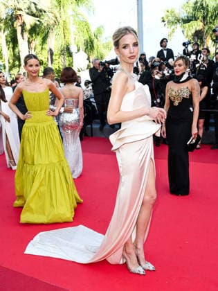 IPA84909682 - Cannes, 79th Cannes Film Festival 2025 - evening 9. red carpet LA BATAILLE DE GAULLE : L Ã‚GE DE FER. In the photo Leonie Hanne  Copyright: xSimonexComix xPoolxPhotoxEventsx07x 84909682