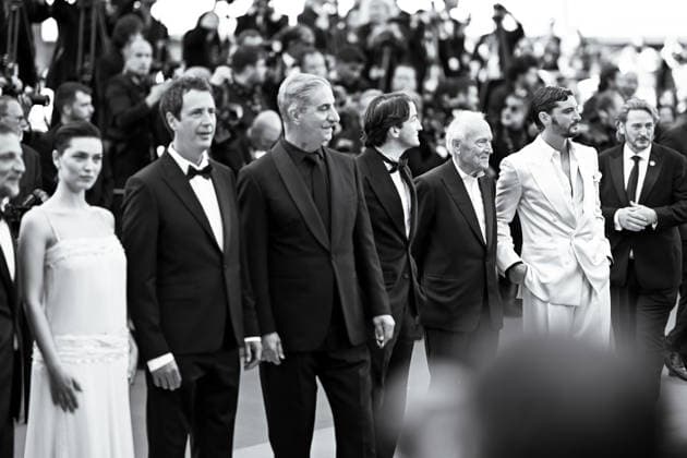 79ème Festival International du Film de Cannes Montée des marches du film La bataille De Gaulle lâge de fer 79th International Cannes Film Festival Red Carpet 456518 2026 05 20 Schneider, Niels Seydoux, Jérôme  Copyright: xEstellexCarlierx xStarfacex STAR_456518_002