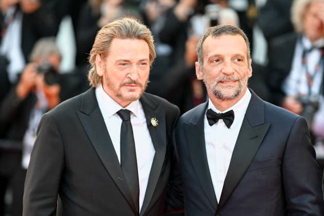 79ème Festival International du Film de Cannes Montée des marches du film La bataille De Gaulle lâge de fer 79th International Cannes Film Festival Red Carpet 456518 2026 05 20 Magimel, Benoît Kassovitz, Mathieu  Copyright: xEstellexCarlierx xStarfacex STAR_456518_006