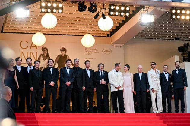 79th International Cannes Film Festival Montée des marches du film La bataille De Gaulle lâge de fer 79th International Cannes Film Festival Red Carpet 456518 2026 05 20 Seydoux, Jérôme Schneider, Niels Mottet Klein, Kacey Vartolomei, Anamaria Baudry, Patrick Magimel, Benoît Kassovitz, Mathieu  Copyright: xEstellexCarlierx xStarfacex STAR_456518_008