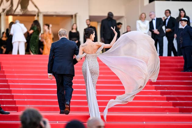 79ème Festival International du Film de Cannes Montée des marches du film La bataille De Gaulle lâge de fer 79th International Cannes Film Festival Red Carpet 456518 2026 05 20 Lemann, Via Spacey, Kevin  Copyright: xEstellexCarlierx xStarfacex STAR_456518_011