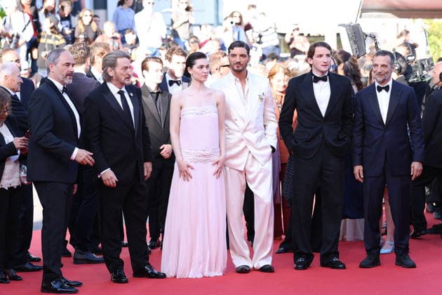 Cannes - La Bataille De Gaulle: L Age De Fer De Gaulle: Tilting Iron Red Carpet JD Felix Kysyl, Tom Mison, Simon Abkarian, Antonin Baudry, Florian Lesieur, Niels Schneider, Kacey Mottet-Klein, Loïc Corbery, Jerome Seydoux, Anamaria Vartolomei, Mathieu Kassovitz, Benoît Magimel and Ardavan Safaee at the La Bataille De Gaulle: L Age De Fer (De Gaulle: Tilting Iron) screening on the red carpet during the 79th annual Cannes Film Festival at Palais des Festivals on May 20, 2026 in Cannes, France. Photo by Jerome Domine ABACAPRESS.COM Cannes France  Copyright: xDominexJerome ABACAx