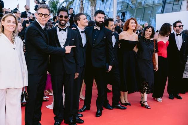 79ème Festival International du Film de Cannes Montée des marches du film La bataille De Gaulle lâge de fer 79th International Cannes Film Festival Red Carpet 456516 2026 05 20 Alpes Maritimes Cannes France Hazanavicius, Michel  Copyright: xTerencexBaelenx STAR_456516_032