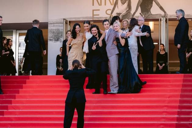 79th International Cannes Film Festival Montée des marches du film La bataille De Gaulle lâge de fer 79th International Cannes Film Festival Red Carpet 456516 2026 05 20 Exarchopoulos, Adèle Tereszkiewicz, Nadia Kircher, Paul Lacoste, Vincent Abita, Noée  Copyright: xTerencexBaelenx STAR_456516_083