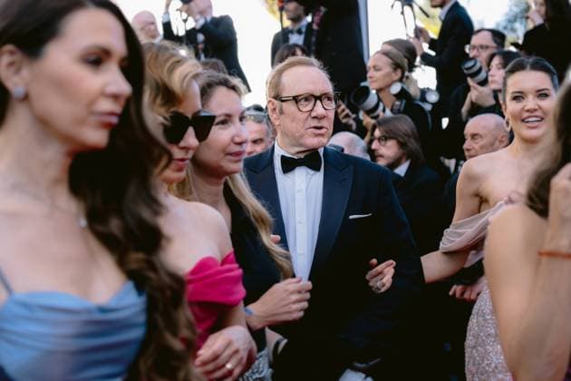 79ème Festival International du Film de Cannes Montée des marches du film La bataille De Gaulle lâge de fer 79th International Cannes Film Festival Red Carpet 456516 2026 05 20 Spacey, Kevin  Copyright: xTerencexBaelenx STAR_456516_017