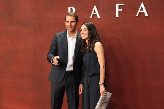 Rafael Nadal and Maria Francisca (Xisca) Perello during a documentary presentation RAFA in Madrid, Spain, on Wednesday, 20 May 2026. Cordon Press 