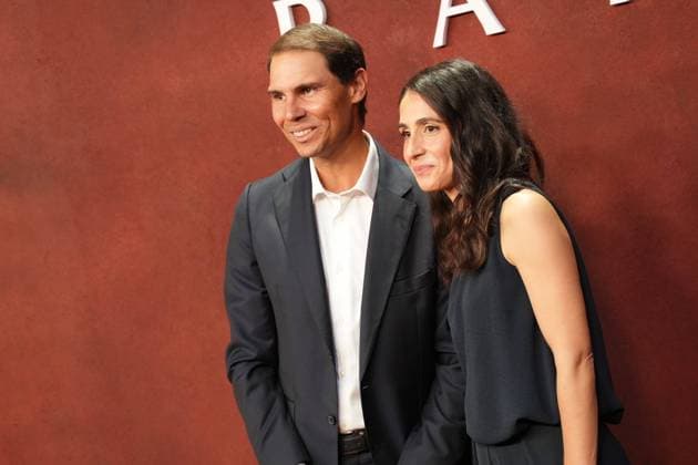Rafael Nadal and Maria Francisca (Xisca) Perello during a documentary presentation RAFA in Madrid, Spain, on Wednesday, 20 May 2026. Cordon Press 