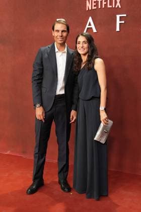 Rafael Nadal and Maria Francisca (Xisca) Perello during a documentary presentation RAFA in Madrid, Spain, on Wednesday, 20 May 2026. Cordon Press 