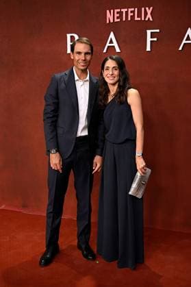 Netflix premieres RAFA the Rafa Nadal documentary Rafa Nadal and his wife, Mery Perelló, during the premiere of RAFA, on May 20, 2026, in Madrid Spain RAFA traces the extraordinary career of Rafael Nadal with cinematic ambition, combining testimonials from those who know him best, on and off the court, with unpublished moments that reveal what lies behind the legend DOCUMENTARY PHOTOCALL GENTE Madrid Madrid Spain.  Copyright: xFranciscoxGuerrax 7538210