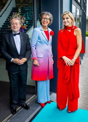 20-05-2026 Amsterdam Queen Maxima attended the King Willem I Awards 2026 at Circa Amsterdam. With president van De Nederlandsche Bank, Heleen Herbert. Â  Copyright: xPPEx