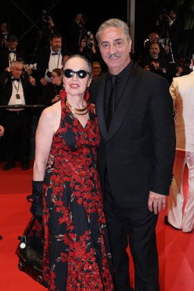 Cannes - La Bataille De Gaulle: L Age De Fer De Gaulle: Tilting Iron Red Carpet Exit Simon Abkarian and Catherine Schaub-Abkarian leaving on the red carpet after attending the La Bataille De Gaulle: L Age De Fer (De Gaulle: Tilting Iron) screening during the 79th annual Cannes Film Festival at Palais des Festivals on May 20, 2026 in Cannes, France. Photo by Jerome Domine ABACAPRESS.COM Cannes France  Copyright: xDominexJerome ABACAx