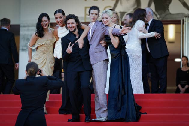 79th International Cannes Film Festival Montée des marches du film La bataille De Gaulle lâge de fer 79th International Cannes Film Festival Red Carpet 456523 2026 05 20 Exarchopoulos, Adèle Tereszkiewicz, Nadia Abita, Noée Lacoste, Vincent Kircher, Paul  Copyright: xLionelxGuericolas MPPx STAR_456523_055