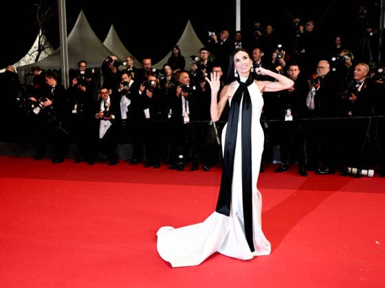 IPA84912038 - Cannes, 79th Cannes Film Festival 2025 - evening 9. red carpet The Man I Love . Pictured is Demi Moore  Copyright: xSimonexComix xPoolxPhotoxEventsx07x 84912038