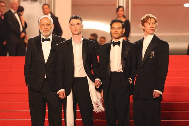 Cannes - The Man I Love Red Carpet Rami Malek, Ira Sachs, Tom Sturridge and Luther Ford at the The Man I Love screening during the 79th annual Cannes Film Festival at Palais des Festivals on May 20, 2026 in Cannes, France. Photo by Jerome Domine ABACAPRESS.COM Cannes France  Copyright: xDominexJerome ABACAx