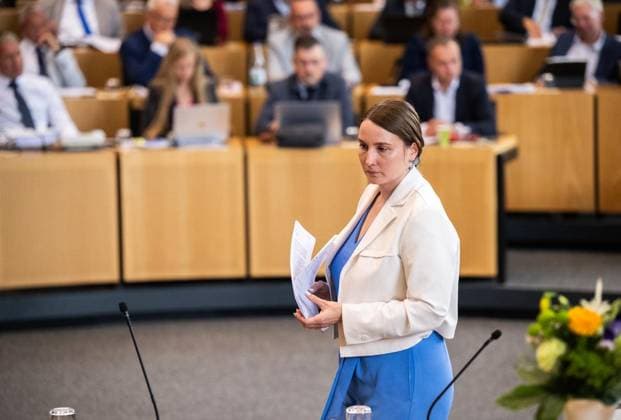 8. THÜRINGER LANDTAG - 43. PLENARSITZUNG ** NUR FÜR REDAKTIONELLE ZWECKE ** EDITORIAL USE ONLY **<p>20 05 2026-Erfurt: Thüringer Landtag 8. Wahlperiode 43. Plenarsitzung im Foto: Katharina Schenk (SPD), Thüringer Ministerin für Soziales, Gesundheit, Arbeit und Familie ( Deutschland Thueringen Erfurt Copyright: SaschaxFromm *** 8 THURINGIAN STATE PARLIAMENT 43 PLENARY SESSION FOR EDITORIAL PURPOSES ONLY EDITORIAL USE ONLY p 20 05 2026 Erfurt Thuringian State Parliament 8 Election Period 43 Plenary Session photo Katharina Schenk SPD , Thuringian Minister for Social Affairs, Health, Labor and Family Germany Thuringia Erfurt Copyright SaschaxFromm Copyright: SaschaxFromm doc85xlij1nbvq17t58vhs4 ,EDITORIAL USE ONLY