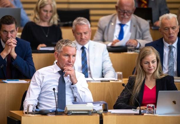 8. THÜRINGER LANDTAG - 43. PLENARSITZUNG ** NUR FÜR REDAKTIONELLE ZWECKE ** EDITORIAL USE ONLY **<p>20 05 2026-Erfurt: Thüringer Landtag 8. Wahlperiode 43. Plenarsitzung im Foto: ( Deutschland Thueringen Erfurt Copyright: SaschaxFromm *** 8 THURINGIAN STATE PARLIAMENT 43 PLENARY SESSION FOR EDITORIAL PURPOSES ONLY EDITORIAL USE ONLY p 20 05 2026 Erfurt Thuringian State Parliament 8 Election Period 43 Plenary Session Photo Germany Thuringia Erfurt Copyright SaschaxFromm Copyright: SaschaxFromm doc85xlnezq806esb6kayf ,EDITORIAL USE ONLY