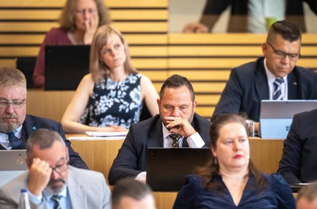 8. THÜRINGER LANDTAG - 43. PLENARSITZUNG ** NUR FÜR REDAKTIONELLE ZWECKE ** EDITORIAL USE ONLY **<p>20 05 2026-Erfurt: Thüringer Landtag 8. Wahlperiode 43. Plenarsitzung im Foto: Torsten Czuppon (AfD) ( Deutschland Thueringen Erfurt Copyright: SaschaxFromm *** 8 THURINGIAN STATE PARLIAMENT 43 PLENARY SESSION FOR EDITORIAL PURPOSES ONLY EDITORIAL USE ONLY p 20 05 2026 Erfurt Thuringian State Parliament 8 Election Period 43 Plenary Session in Photo Torsten Czuppon AfD Germany Thuringia Erfurt Copyright SaschaxFromm Copyright: SaschaxFromm doc85xlnnwjya1b48ctase ,EDITORIAL USE ONLY