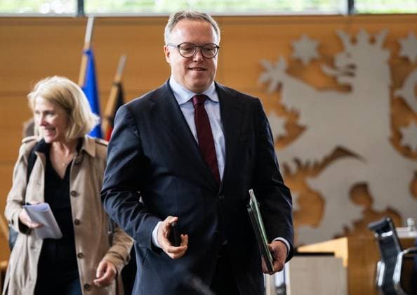 8. THÜRINGER LANDTAG - 43. PLENARSITZUNG ** NUR FÜR REDAKTIONELLE ZWECKE ** EDITORIAL USE ONLY **<p>20 05 2026-Erfurt: Thüringer Landtag 8. Wahlperiode 43. Plenarsitzung im Foto: Ministerpräsident Mario Voigt (CDU) ( Deutschland Thueringen Erfurt Copyright: SaschaxFromm *** 8 THURINGIAN STATE PARLIAMENT 43 PLENARY SESSION FOR EDITORIAL PURPOSES ONLY EDITORIAL USE ONLY p 20 05 2026 Erfurt Thuringian State Parliament 8 Election Period 43 Plenary Session photo Prime Minister Mario Voigt CDU Germany Thuringia Erfurt Copyright SaschaxFromm Copyright: SaschaxFromm doc85xlr0rpg2tcm7ohi1q ,EDITORIAL USE ONLY
