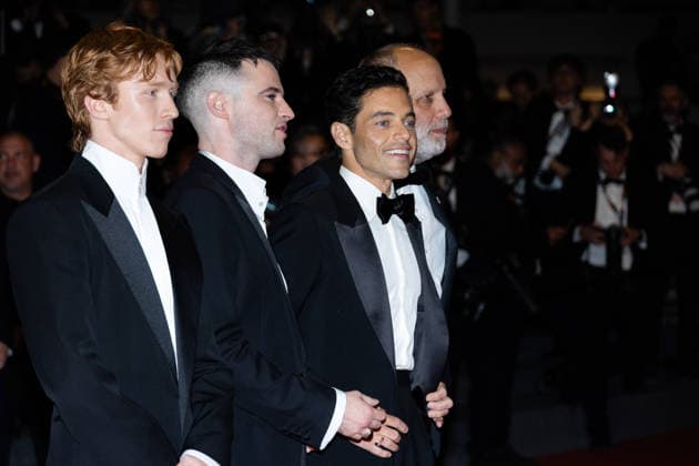 79ème Festival International du Film de Cannes Montée des marches du film The Man I love 79th Cannes International Film Festival Red carpet of the film Lhomme que jaime 456531 2026 05 20 Malek, Rami Ford, Luther Sturridge, Tom Sachs, Ira  Copyright: xIvankaxVoisinx xStarfacex STAR_456531_034