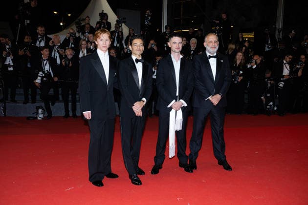 79ème Festival International du Film de Cannes Montée des marches du film The Man I love 79th Cannes International Film Festival Red carpet of the film Lhomme que jaime 456531 2026 05 20 Malek, Rami Ford, Luther Sturridge, Tom Sachs, Ira  Copyright: xIvankaxVoisinx xStarfacex STAR_456531_037