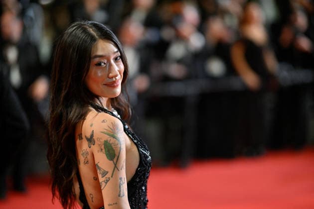 Cannes Screening The Man I Love JR Peggy Gou attending the screening of the movie The Man I Love during the 79th Cannes Film Festival in Cannes, France on May 20, 2026. Photo by Julien Reynaud APS-Medias ABACAPRESS.COM Cannes France  Copyright: xReynaudxJulien APS-Medias ABACAx