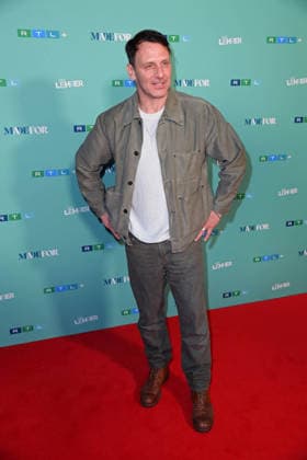 Hendrik Duryn bei der Kinopremiere der RTL TV-Serie DER LEHRER im Filmtheater Colosseum in Berlin am 20.05.2026 *** Hendrik Duryn at the cinema premiere of the RTL TV series DER LEHRER at the Colosseum movie theater in Berlin on 20 05 2026