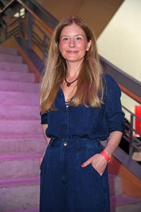 Birte Hanusrichter bei der Kinopremiere der RTL TV-Serie DER LEHRER im Filmtheater Colosseum in Berlin am 20.05.2026 *** Birte Hanusrichter at the cinema premiere of the RTL TV series DER LEHRER at the Colosseum movie theater in Berlin on 20 05 2026
