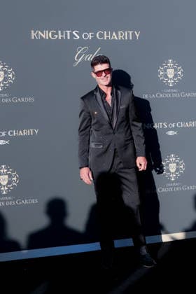 79th International Cannes Film Festival Knights of Charity Gala au Château des Gardes 79th International Cannes Film Festival Knights of Charity Gala 456535 2026 05 20 France Thicke, Robin  Copyright: xFranckxBoutonnetx xStarfacex STAR_456535_006