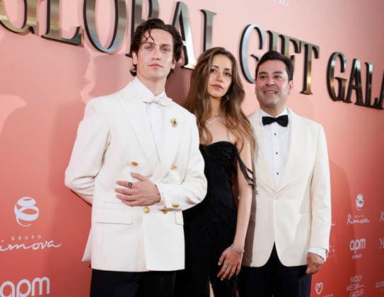 Cannes Global Gift Gala Night MP CANNES, FRANCE - MAY 20: Huddy, Savannah Hennessy, Mauro Monarris attends the Global Gift gala during the 79th annual Cannes Film Festival at La Mome Plage on May 20, 2026 in Cannes, France. Photo by Marco Piovanotto Abacapress.com Cannes France  Copyright: xPiovanottoxMarco ABACAx