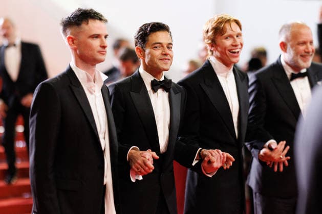 Tom Sturridge, Rami Malek, Luther Ford, Ira Sachs Descente des marches du film The man I love lors du 79ème Festival International du Film de Cannes, le 20 mai 2026 Jacovides Moreau Bestimage People leaving the red carpet for The man I love at the 79th Cannes International Film Festival on May 20, 2026 Cannes France  Copyright: xJACOVIDES-MOREAUx xBESTIMAGExJACOVIDES-MOREAUx xBESTIMAGEx