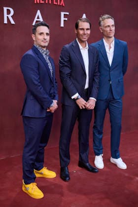 May 20, 2026, Madrid, Madrid, Spain: RAFA NADA and ZACH HEINZEMBERG attend RAFA premiere Madrid Spain  - ZUMAc260 20260520_zep_c260_048 Copyright: xMikexChicorrox