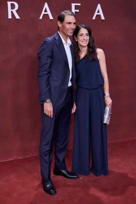 May 20, 2026, Madrid, Madrid, Spain: RAFA NADAL, wife MARoÂA FRANCISCA PERELLO attend RAFA premiere Madrid Spain - ZUMAc260 20260520_zep_c260_063 Copyright: xMikexChicorrox