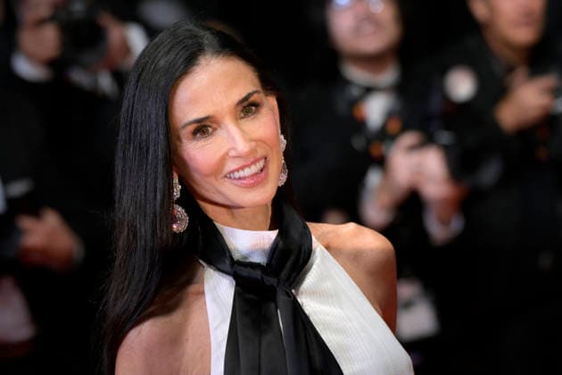 Demi Moore attends the The Man I Love screening during the 79th annual Cannes Film Festival at Palais des Festivals on Wednesday, May 20, 2026 in Cannes, France.  CAN20260520240 RoccoxSpaziani