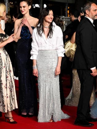 IPA84915646 - Cannes, 79th Cannes Film Festival 2025 - evening 9. red carpet Rome Elastic . In the photo Martina Scrinzi  Copyright: xSimonexComix xPoolxPhotoxEventsx07x 84915646