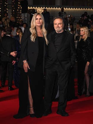 IPA84915777 - Cannes, 79th Cannes Film Festival 2025 - evening 9. red carpet ELASTIC ROME Pictured: Tiziana Rocca, Franco Nero  Copyright: xManuelexMangiarottix xPoolxPhotoxEventsx07x 84915777