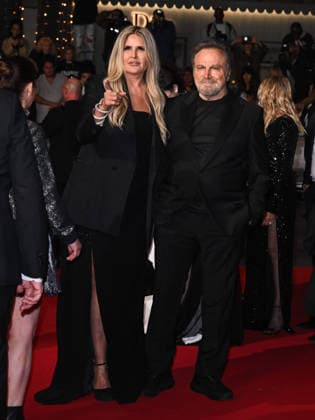 IPA84915778 - Cannes, 79th Cannes Film Festival 2025 - evening 9. red carpet ELASTIC ROME Pictured: Tiziana Rocca, Franco Nero  Copyright: xManuelexMangiarottix xPoolxPhotoxEventsx07x 84915778