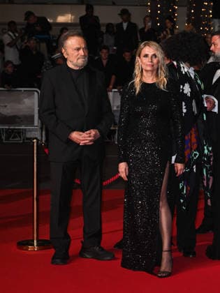 IPA84915811 - Cannes, 79th Cannes Film Festival 2025 - evening 9. red carpet ELASTIC ROME Pictured: Franco Nero , Isabella Ferrari,  Copyright: xManuelexMangiarottix xPoolxPhotoxEventsx07x 84915811