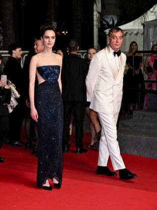 IPA84916928 - Cannes, 79th Cannes Film Festival 2025 - evening 9. red carpet Rome Elastic . In the photo Martina Lamanna, Maurizio Lombardi  Copyright: xSimonexComix xPoolxPhotoxEventsx07x 84916928