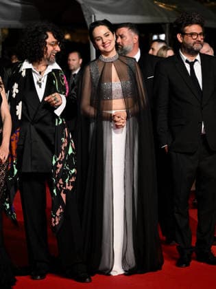IPA84916944 - Cannes, 79th Cannes Film Festival 2025 - evening 9. red carpet Rome Elastic . Pictured is Noemie Merlant  Copyright: xSimonexComix xPoolxPhotoxEventsx07x 84916944
