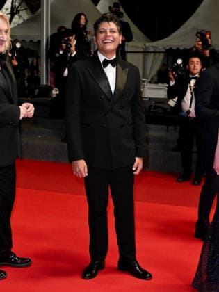 IPA84916934 - Cannes, 79th Cannes Film Festival 2025 - evening 9. red carpet Rome Elastic . In the photo Alessio Gallo  Copyright: xSimonexComix xPoolxPhotoxEventsx07x 84916934