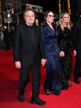 IPA84916970 - Cannes, 79th Cannes Film Festival 2025 - evening 9. red carpet Rome Elastic . Pictured are Franco Nero, Ornella Muti, Isabella Ferrari  Copyright: xSimonexComix xPoolxPhotoxEventsx07x 84916970
